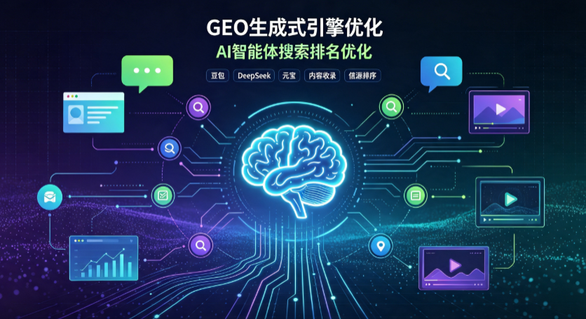高邑县GEO 浪潮来袭：生成式引擎优化崛起，创作者争抢豆包、DeepSeek、元宝智能体流量入口